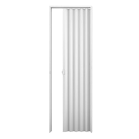 Porta sanfonada Plasbil Branca 110 x 210 cm