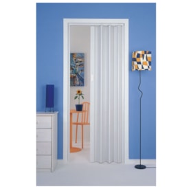 Porta sanfonada Plasbil Branca 80cm x 2,10cm