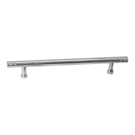 Puxador de alça Pauma 240 com friso acetinado 192mm