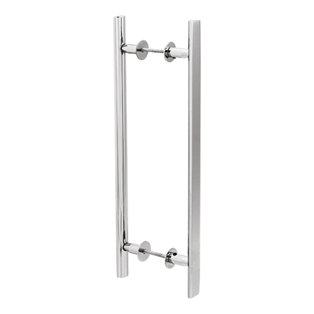 Puxador de alça Pauma 312 cromado 256mm