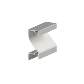 Puxador de alumínio perfil MMO 133 fosco 15 x 3000 mm