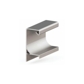 Puxador de alumínio perfil MMO 4657 inox 18 x 3000 mm