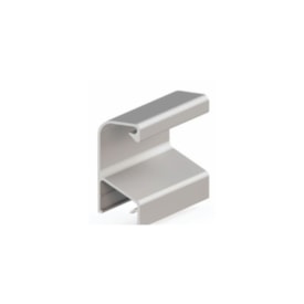 Puxador de alumínio perfil MMO 5015 fosco colegato 15 x 3000 mm