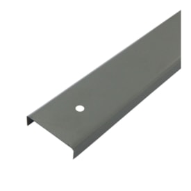 Requadro horizontal liso divisória Rollfor 219 cinza ocidente 8,4 x 35 x 810 mm