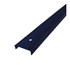 Requadro vertical Rollfor liso com furo azul 0,5mm x 35mm x 2,11m
