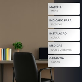 Revestimento Lastra EspaçoWall Colors fendi 1220 x 2600 mm 2