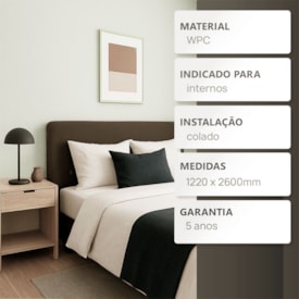 Revestimento Lastra EspaçoWall Colors Linho 1220 x 2600 mm 2