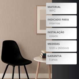 Revestimento Lastra EspaçoWall Colors Metal Gold 1220 x 2600 mm 2