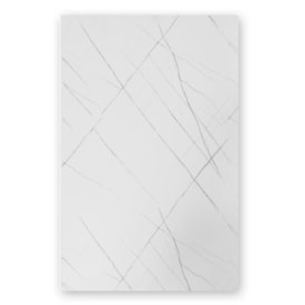 Revestimento lastra EspaçoWall Marble bianco reale 1200 x 2440 mm