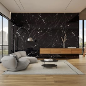 Revestimento lastra EspaçoWall Marble nero 1200 x 2440 mm 2