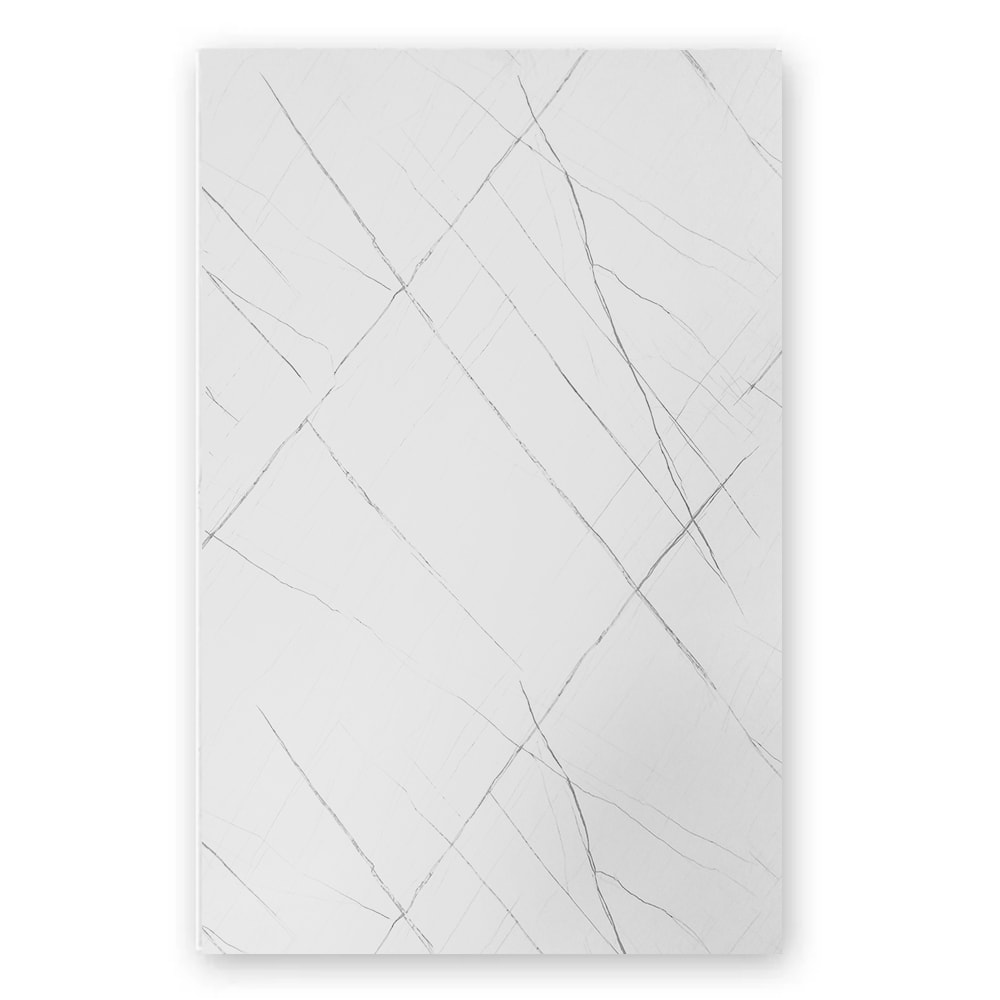 Revestimento Lastra Mármore EspaçoWall Bianco Reale 1200 x 2440 mm