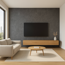 Revestimento Lastra Mármore EspaçoWall Rustic Gris 610 x 1200 mm 2