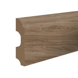 Rodapé de mdf Durafloor Clean 8cm x 18mm x 2,10m
