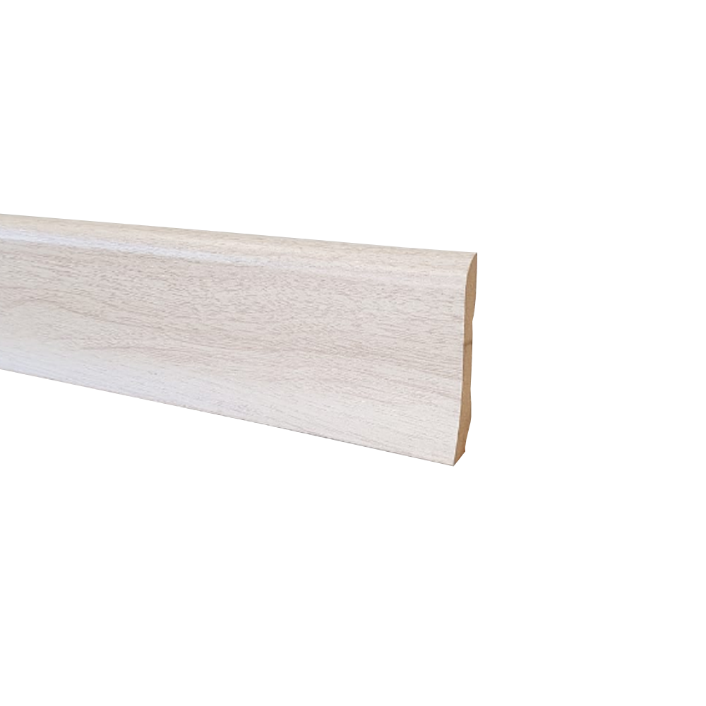 Rodapé de mdf Durafloor Fixo Cerezo Carmel 6cm x 15mm x 2,1m