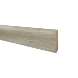 Rodapé de mdf Durafloor Fixo Nórdica 6cm x 18mm x 2,1m Rodapé de mdf Durafloor Fixo Nórdica 6cm x 18mm x 2,1m