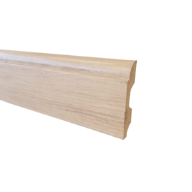 Rodapé de MDF liso Durafloor Clean cor 08 80 x 18 x 2100 mm