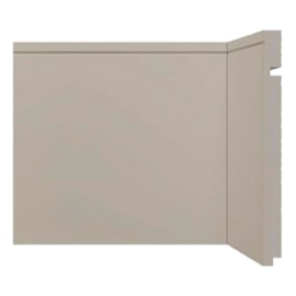 Rodapé de poliestireno Santa Luzia 204 20cm 519 Cinza Glacial 20cm x 16mm x 2,40m Rodapé de poliestireno Santa Luzia 204 20cm 519 Cinza Glacial 20cm x 16mm x 2,40m