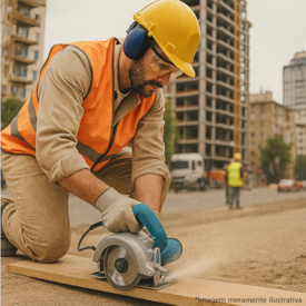 Serra marmore EspaçoFix com 2 discos 1200W 127V 2