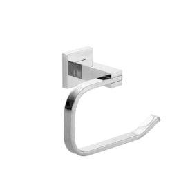 Suporte banheiro papel higiênico EspaçoKB cromado 17 cm