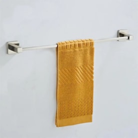 Suporte banheiro toalha de banho EspaçoKB cromado 62,5 cm 2