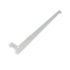 Suporte engate simples Ducasse branco 30cm