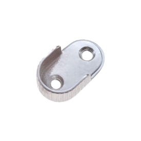 Suporte Lateral Cabideiro EspaçoFix Zincado Cromado 16mm