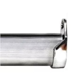 Suporte Lateral Cabideiro EspaçoFix Zincado Cromado 16mm 2