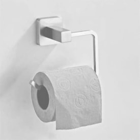 Suporte papel higiênico EspaçoKB cromado 15 cm 2