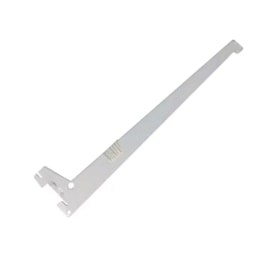 Suporte para cremalheira engate simples Ducasse branco 30 cm