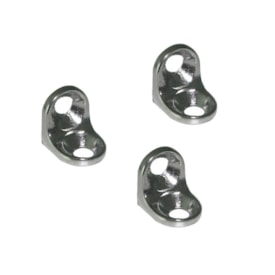 Suporte prateleira / cadeirinha Albras 2 furos zincado 20 peças