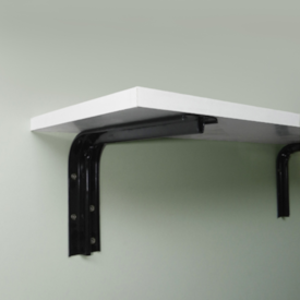 Suporte prateleira Ducasse 103297 preto 10 x 15 cm