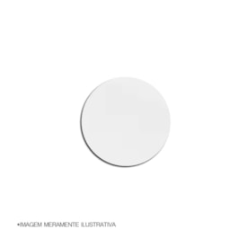 Tapa furo adesivo Rehau Cristallo branco diamante 12mm 40 unidades