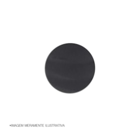 Tapa furo adesivo Rehau Cristallo preto 12 mm 40 unid