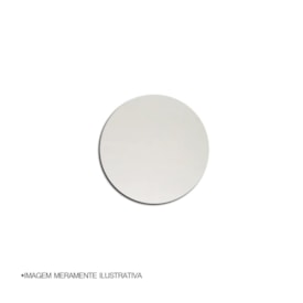 Tapa furo adesivo Rehau Essencial branco diamante 12mm 40 unidades
