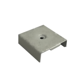 Terminal de requadro Rollfor RF228 cinza 10mm x 40mm x 40mm