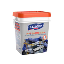 Tinta acrílica fundo gesso, drywall e reboco Eucatex Madeira Branca 18 L