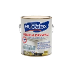 Tinta acrílica fundo p/ gesso, drywall e reboco Eucatex Madeira branca 3,6 L