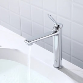 Torneira Banheiro bica baixa EspaçoKB Ke-6884 monocomando cromado 2