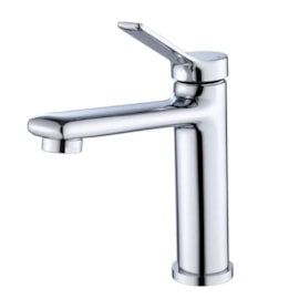 Torneira bica baixa EspaçoKB Ke-6884 monocomando cromado