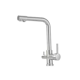 Torneira Cozinha bica alta EspaçoKB Ke-6019 monocomando cromado