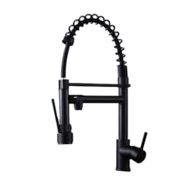 Torneira gourmet monocomando EspaçoKB KE-6024B preto