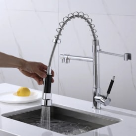 Torneira gourmet monocomando EspaçoKB KE-6024C cromado 2