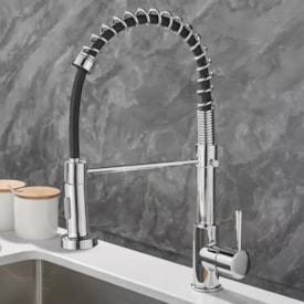 Torneira gourmet monocomando EspaçoKB KE-6026 cromado 2