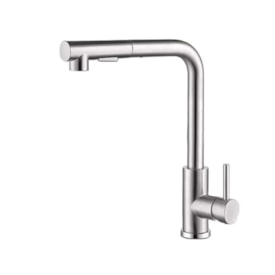 Torneira gourmet monocomando EspaçoKB KE-6883-BN níquel escovado