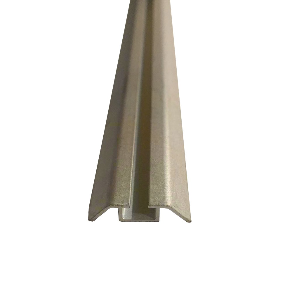 Trilho inferior para porta simples Sp Aluminio SP-1848 3m